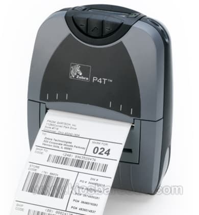Printer Barcode Mobile Zebra P4T