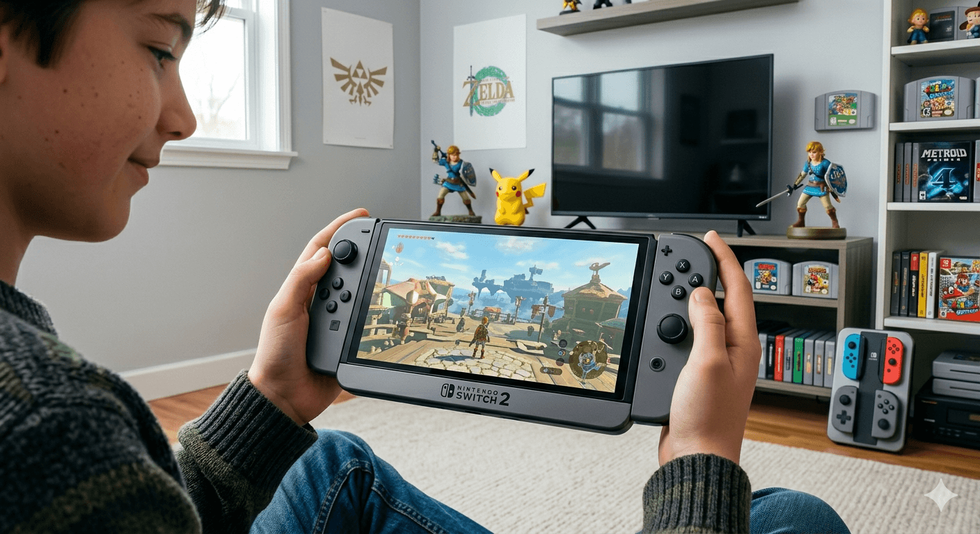 Nintendo Switch 2, Generasi Baru Konsol Nintendo yang Lebih Canggih
