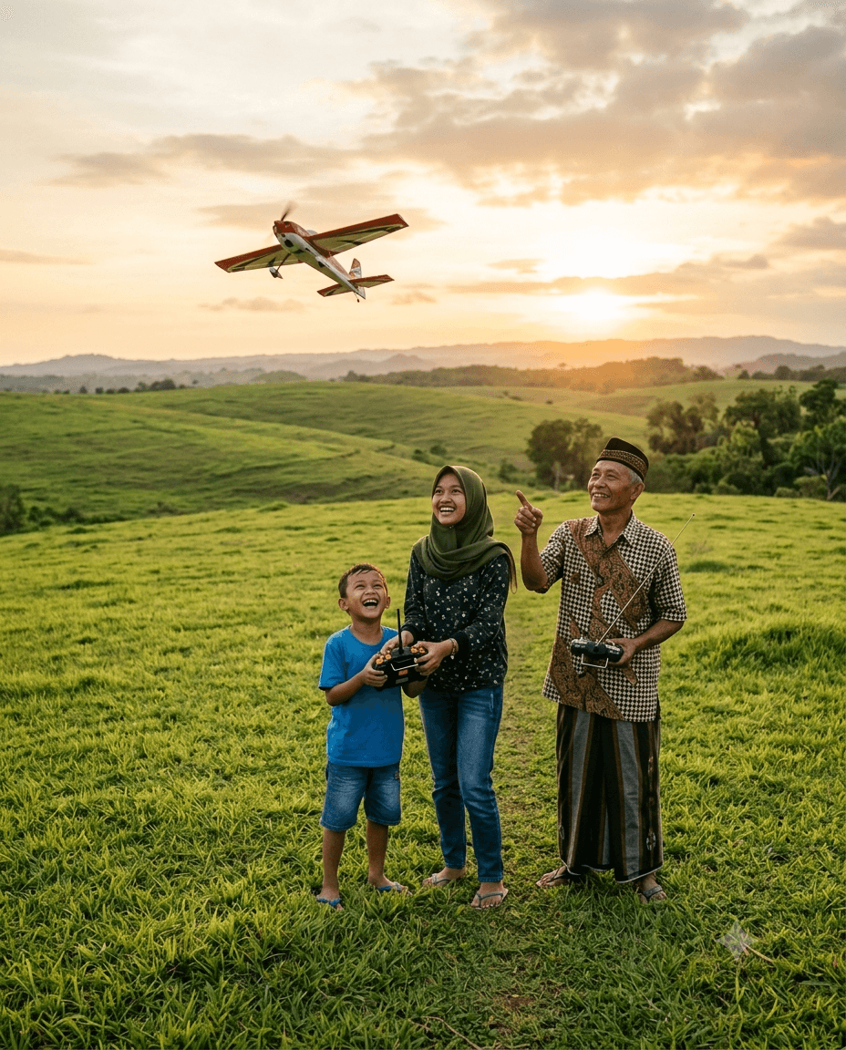 Teknologi Pesawat Remote Control, Inovasi Aeromodelling yang Semakin Modern
