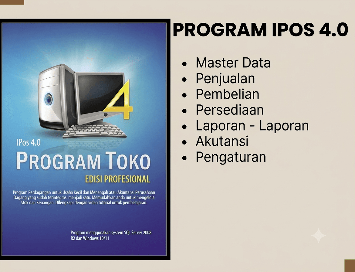 IPOS 4.0: Software Program Toko Lengkap untuk Manajemen Bisnis Lebih Efisien