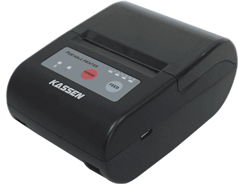 KASSEN MT-200, Printer Thermal Portable 58mm yang Praktis untuk Bisnis Mobile