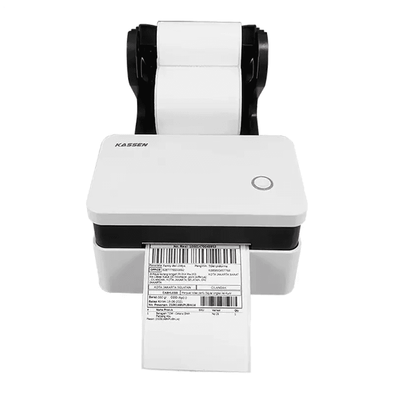 KASSEN DT-360: Printer Label Thermal dengan USB dan Bluetooth