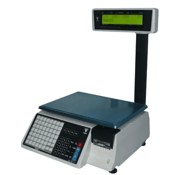 Timbangan Digital DIGI SM-100PCS: Timbangan Retail dengan Cetak Label dan Barcode