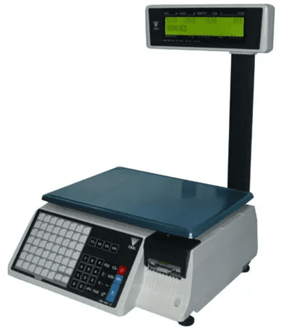 Timbangan Digital DIGI SM-100PCS: Timbangan Retail dengan Cetak Label dan Barcode