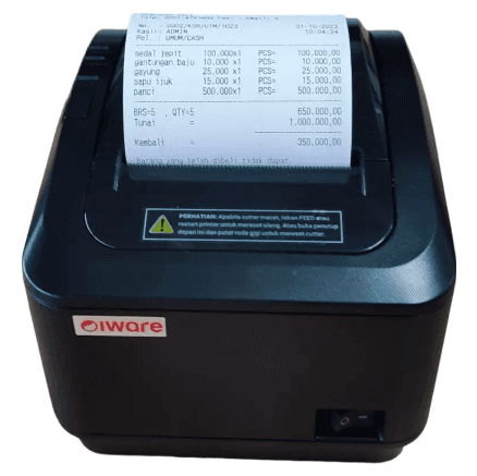 Mengenal Lebih Dekat Printer Thermal IWARE K200 80mm