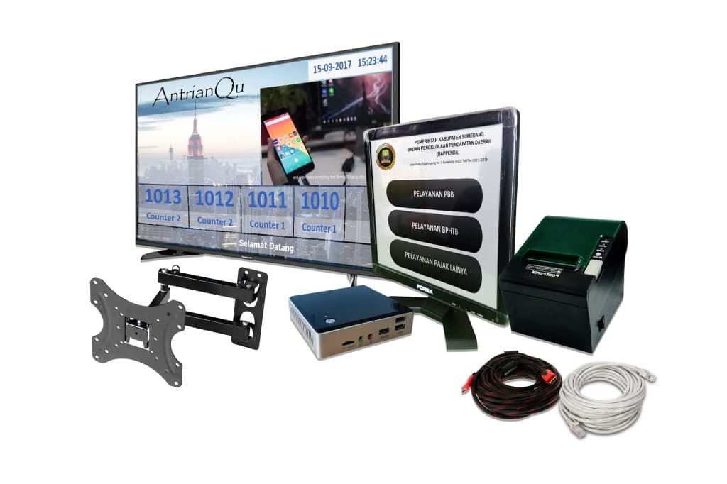 Jual Perangkat Mesin Antrian Paket C