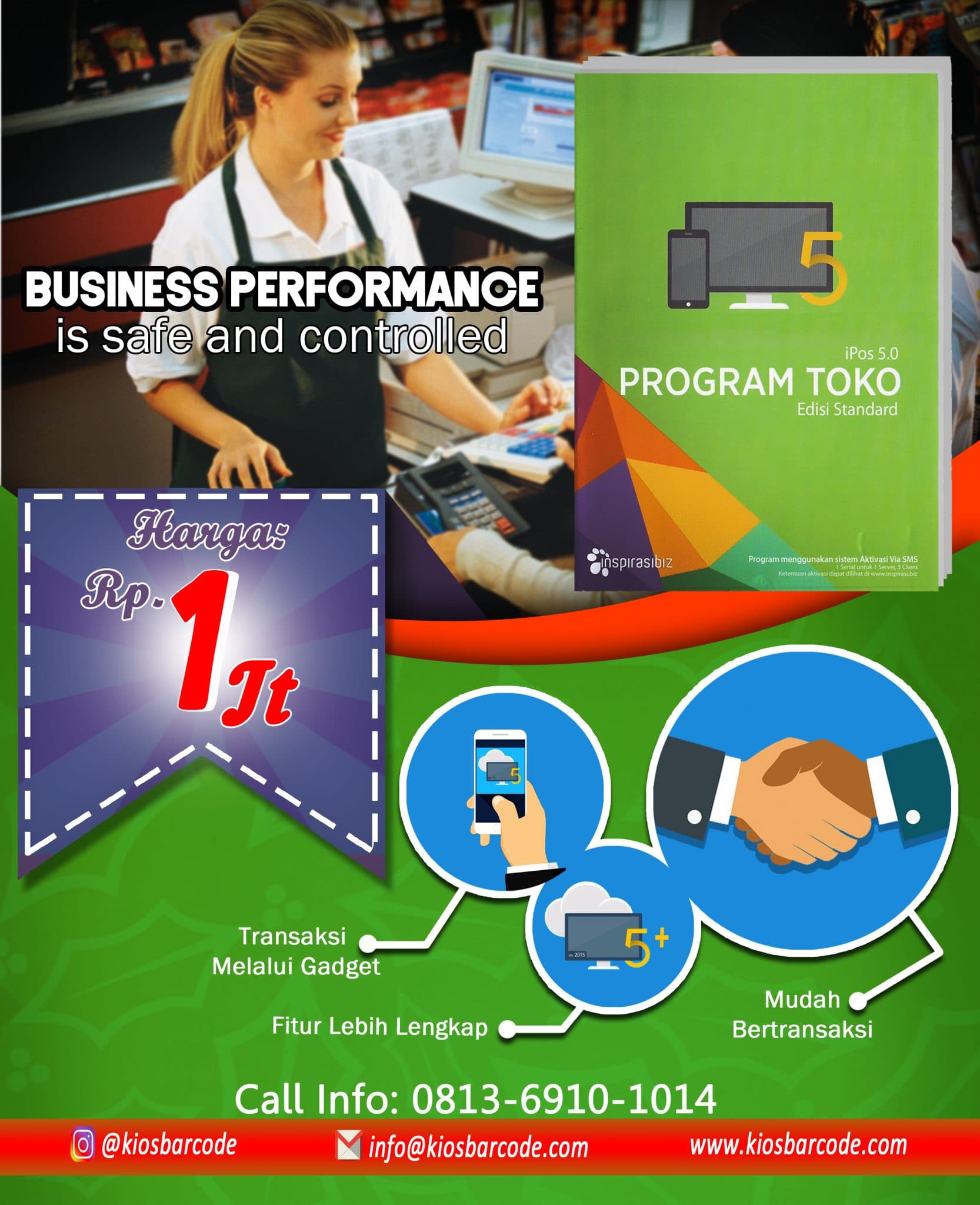Jual Program Toko IPos 5 Standard original