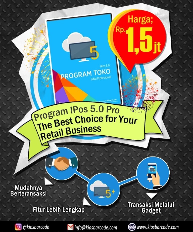 Jual Software Toko IPos 5 Profesional Original