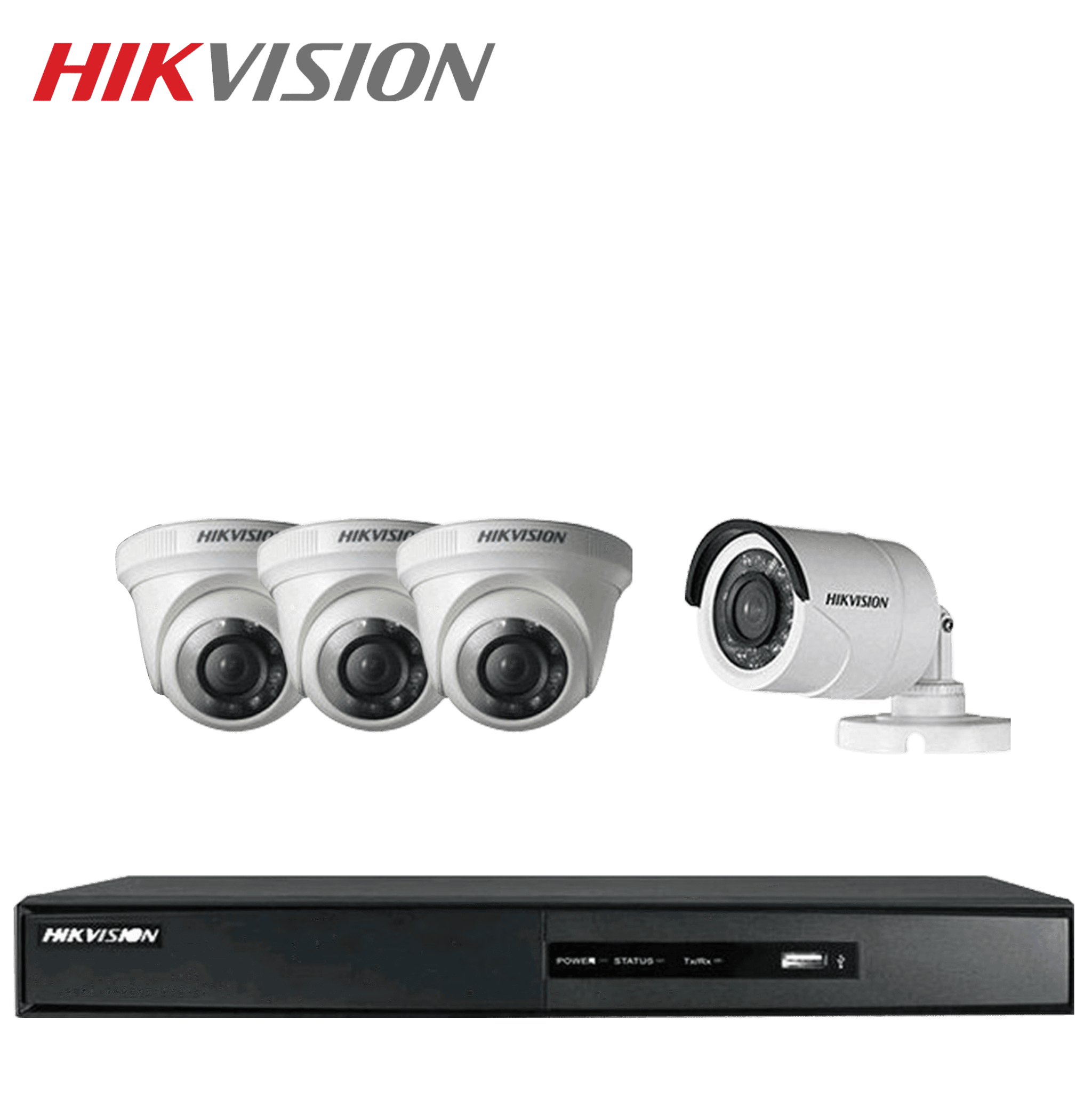 Paket Kamera CCTV 4 Channel Hikvision