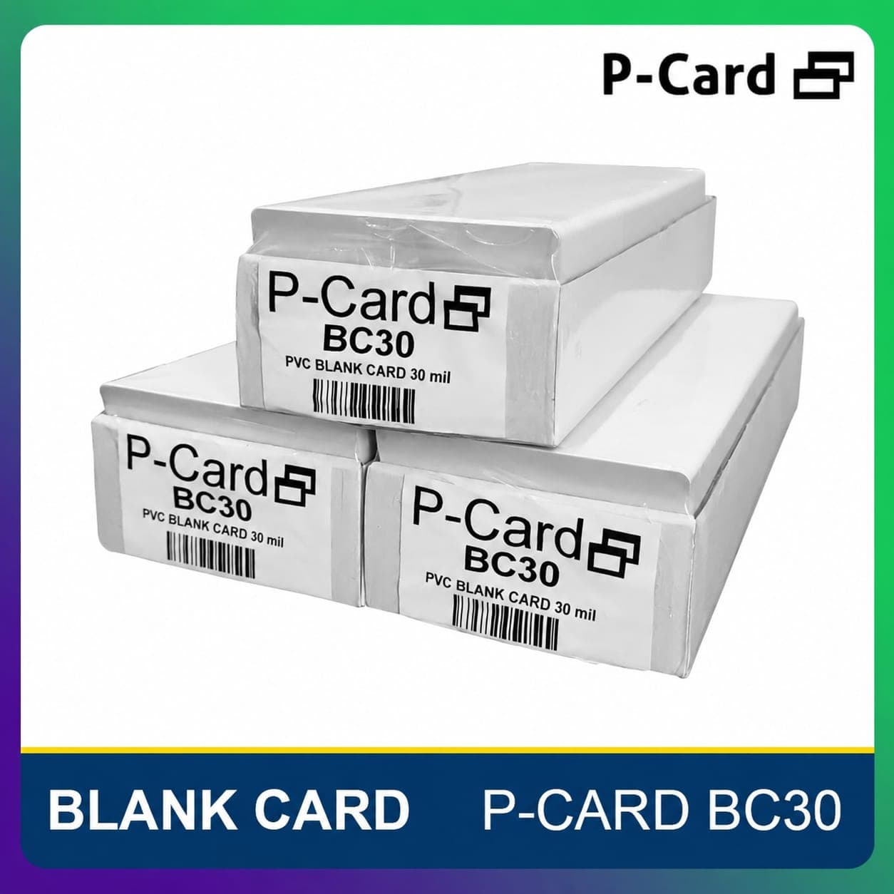 P-Card BC30: Printer Kartu PVC Andal untuk Cetak ID Card Berkualitas Profesional