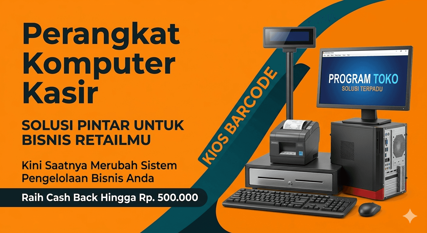 Kios Barcode: Solusi Lengkap Perangkat Kasir dan Barcode untuk Bisnis Modern