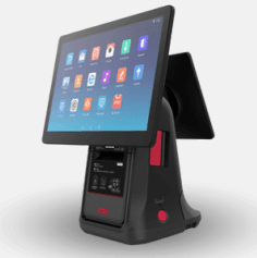 POS All In One iMin D4 504, Mesin Kasir Android Dual Screen untuk Bisnis Profesional