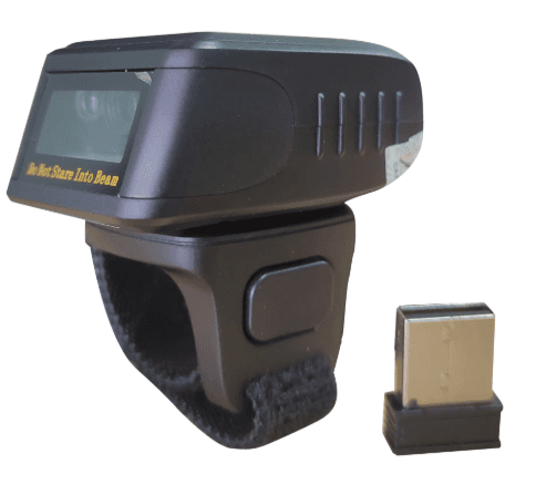 Scanner Barcode Cincin Wireless IWARE RS 01 Bluetooth: Praktis untuk Gudang dan Retail