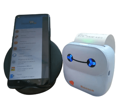 Kemudahan Konektivitas Bluetooth pada Mobile Printer Kassen PP 203