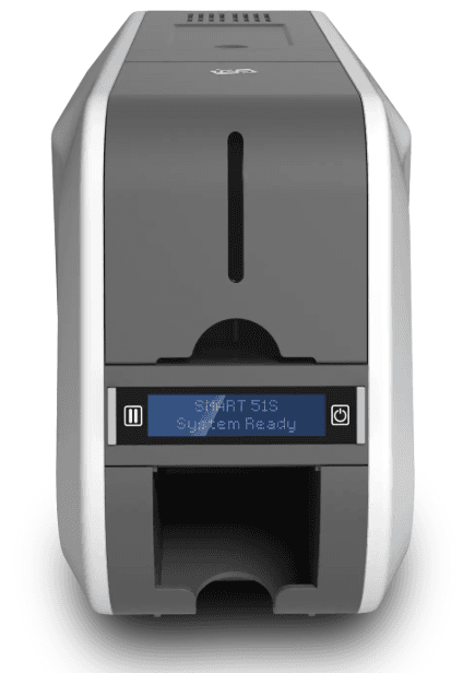 Smart 51S ID Card Printer Single Side: Printer Kartu ID Full Color 300 DPI