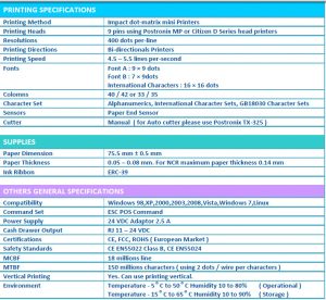 Printer Kasir Postronix TX-250
