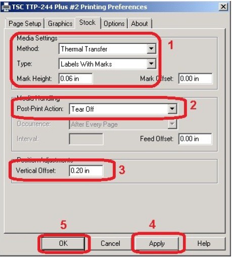 cara setting label agar hasil cetak pas di tengah 3