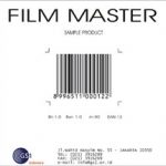 contoh film master barcode
