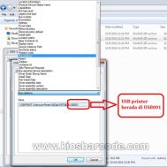 Cara Mengetahui PORT USB Printer Kasir dan Printer Barcode