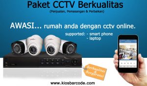 Paket Cctv Infinity 4 Channel