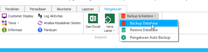 tips backup database program toko