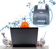 Cara setting printer Auto Cutter Epson TM-U220D