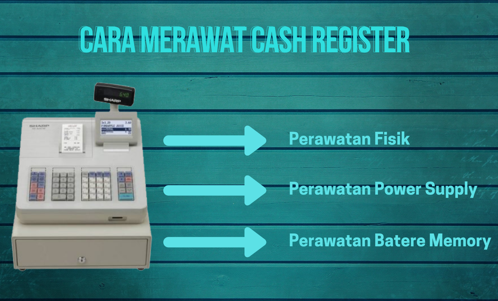Cara Merawat Cash Register