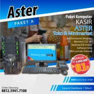 Mesin Kasir Aster (Paket A)