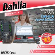 Mesin Kasir Dahlia Series A Apotek dan Klinik