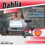 Mesin Kasir Dahlia Series D Apotek dan Klinik