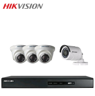 Paket Kamera CCTV 4 Channel Hikvision