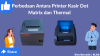 Perbedaan Printer Thermal dan Dot Matrix