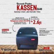KASSEN E460 Barcode Printer: Pemenang dalam Cetak Label Barcode & Resi