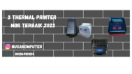 3 THERMAL Printer mini terbaik 2023