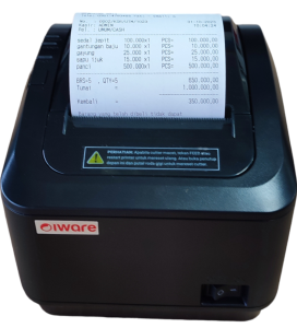 Printer Thermal IWARE K200 80mm Auto Cutter FREE Kertas Struk