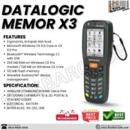 Mengenal Datalogic Memor X3
