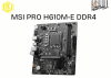 MSI PRO H610M-E DDR4